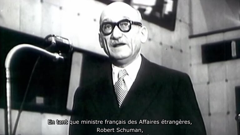 FR subt - Clip: Exhibition for the 70th anniversary of the Schuman Declaration (Version with French subtitles)