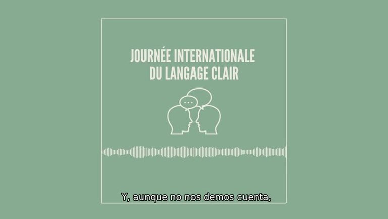 [ES-AUDIO] Día Internacional del Lenguaje Claro