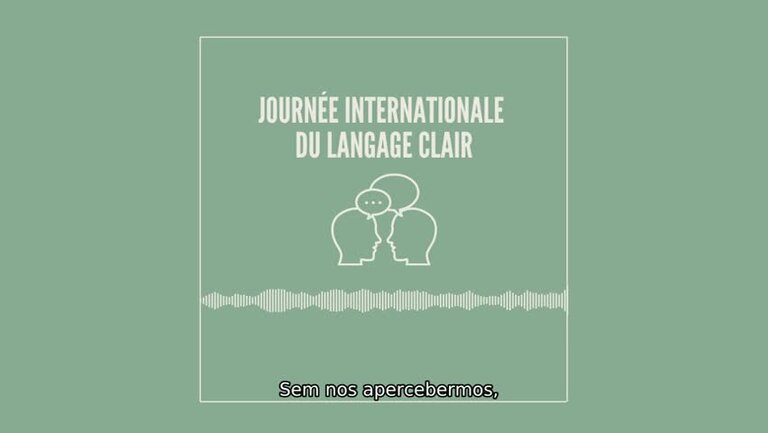 [PT-AUDIO] Dia Internacional da Linguagem Clara