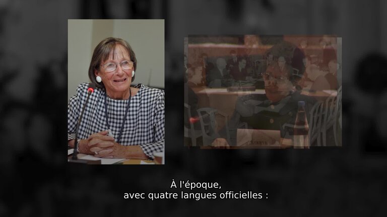 Renée Van Hoof-Haferkamp: pionnière de l'interprétation dans les institutions européennes