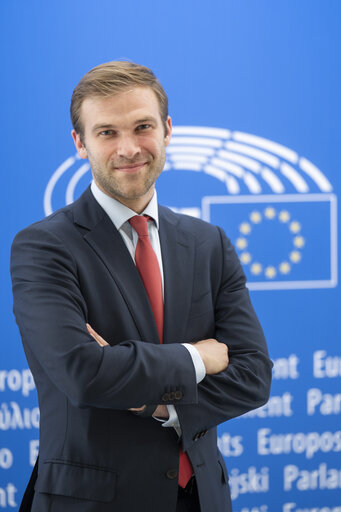 Photo 11 : Tobias CREMER in the EP in Brussels