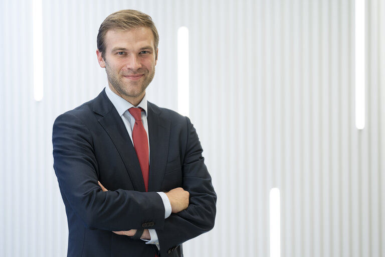 Zdjęcie 13: Tobias CREMER in the EP in Brussels