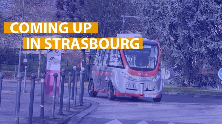 Coming up in Strasbourg: From driverless vehicles to the anniversary of the Euro