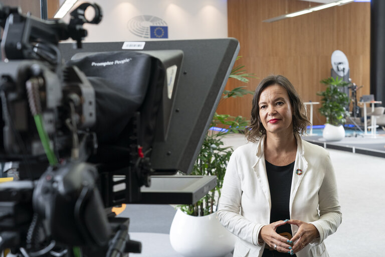 Φωτογραφία 14: Leire PAJIN in the EP in Brussels