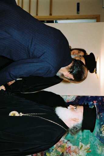 Fotografia 10: Jose Maria GIL ROBLES EP President, meets with religious leaders