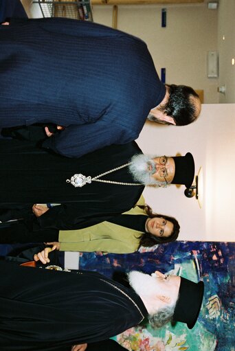 Fotografia 11: Jose Maria GIL ROBLES EP President, meets with religious leaders