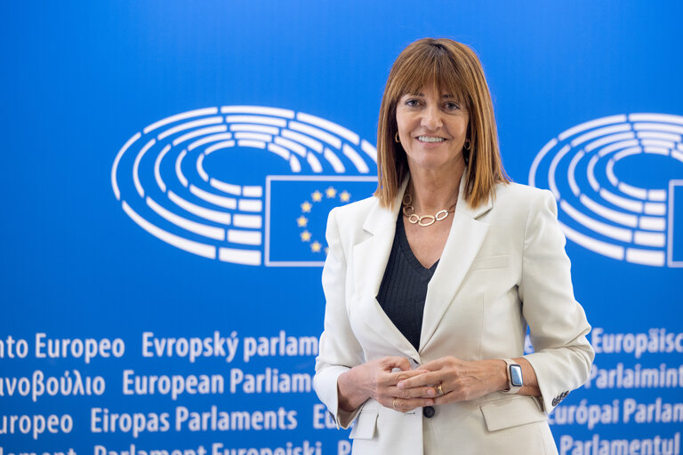 Φωτογραφία 2: Idoia MENDIA CUEVA in the EP in Brussels