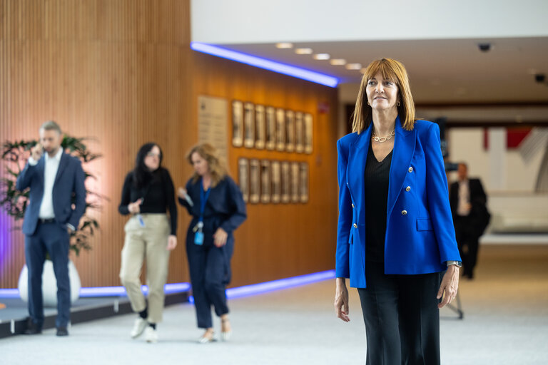 Φωτογραφία 12: Idoia MENDIA CUEVA in the EP in Brussels