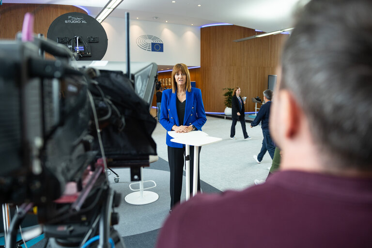 Φωτογραφία 14: Idoia MENDIA CUEVA in the EP in Brussels