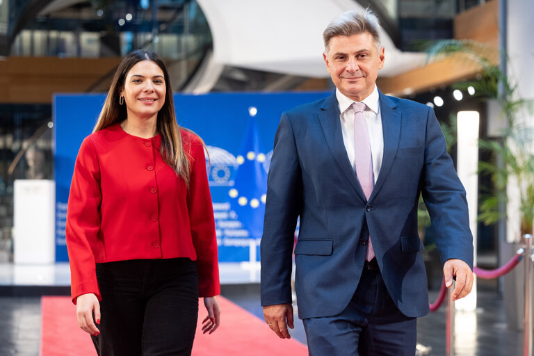 Fotografia 13: Nikolas FARANTOURIS in the EP in Strasbourg