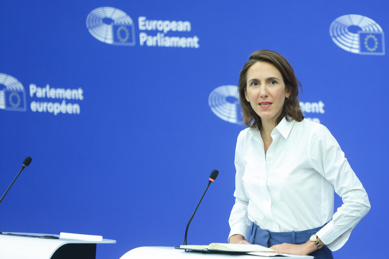 Φωτογραφία 14: Press briefing Renew Europe