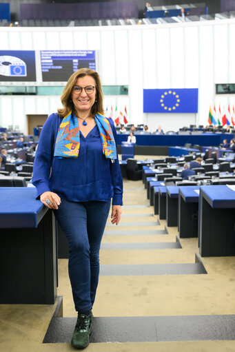 Tilly METZ in the EP in Strasbourg