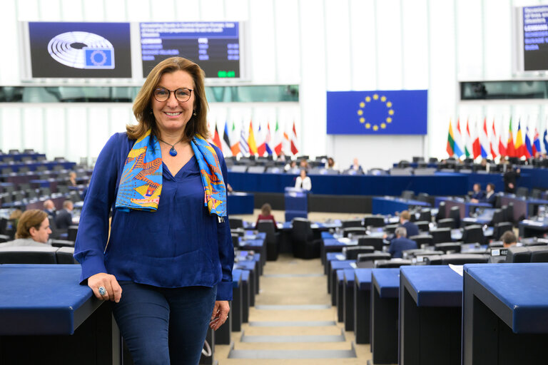 Tilly METZ in the EP in Strasbourg