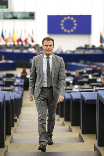 Photo 4: Sandro GOZI in the EP in Strasbourg