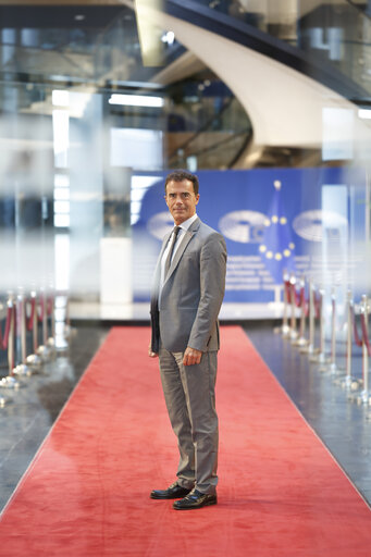 Photo 5: Sandro GOZI in the EP in Strasbourg