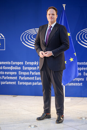 Fotografija 7: Erno SCHALLER BAROSS in the EP in Strasbourg