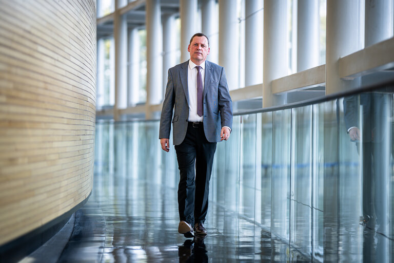 Barry COWEN in the EP in Strasbourg