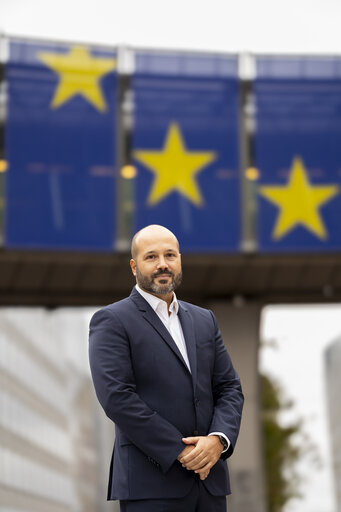 Photo 2 : Sergio GONCALVES in the EP in Brussels