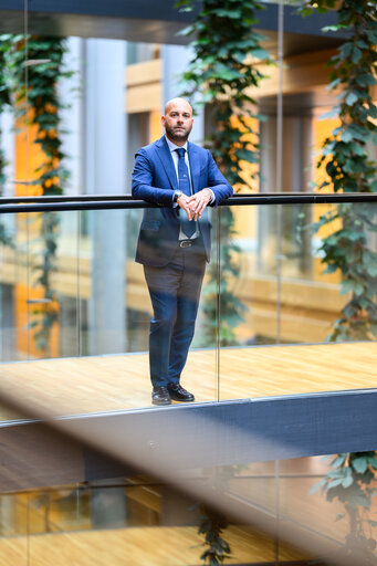 Fotografia 5: Michele PICARO in the EP in Strasbourg