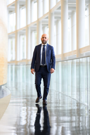 Fotografia 6: Michele PICARO in the EP in Strasbourg