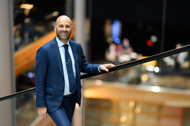 Fotografija 15: Michele PICARO in the EP in Strasbourg