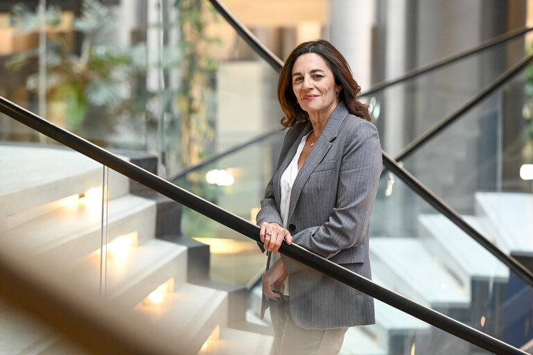 Laurence FARRENG in the EP in Strasbourg