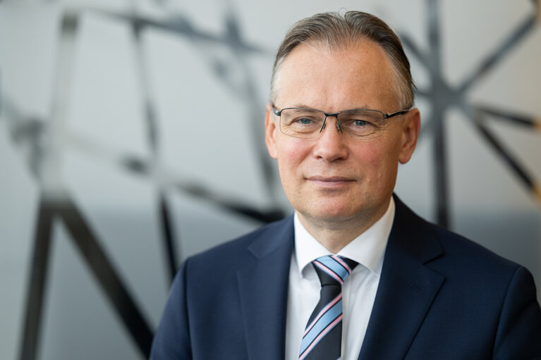 Fotografia 1: Arkadiusz MALARCZYK in the EP in Strasbourg