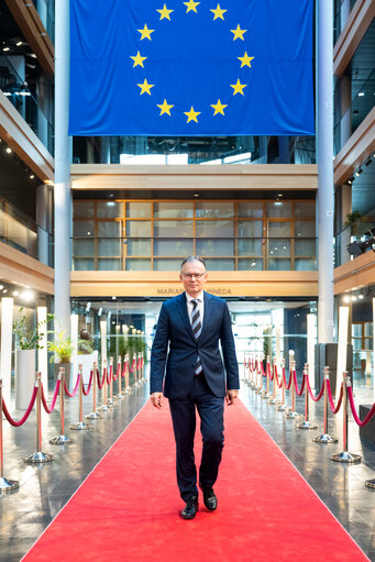 Billede 3: Arkadiusz MALARCZYK in the EP in Strasbourg