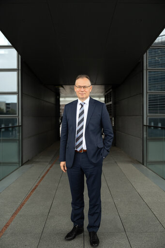 Fotografia 7: Arkadiusz MALARCZYK in the EP in Strasbourg