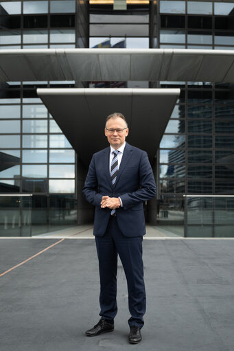 Fotografia 8: Arkadiusz MALARCZYK in the EP in Strasbourg