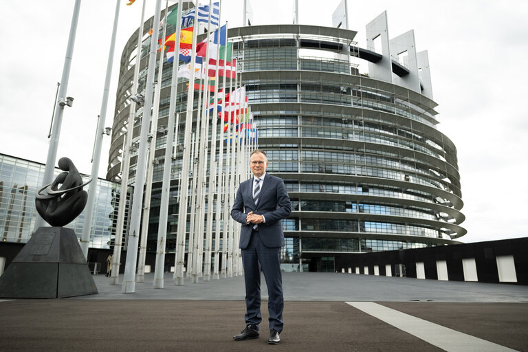 Fotografie 9: Arkadiusz MALARCZYK in the EP in Strasbourg