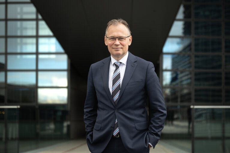 Fotografia 10: Arkadiusz MALARCZYK in the EP in Strasbourg