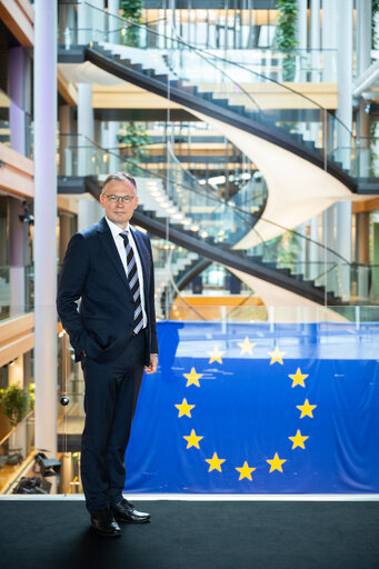 Fotografia 14: Arkadiusz MALARCZYK in the EP in Strasbourg