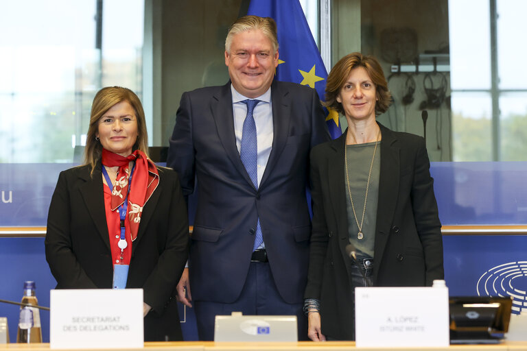 Foto 29: Delegation to the EU-Mexico Joint Parliamentary committee constitutive meeting