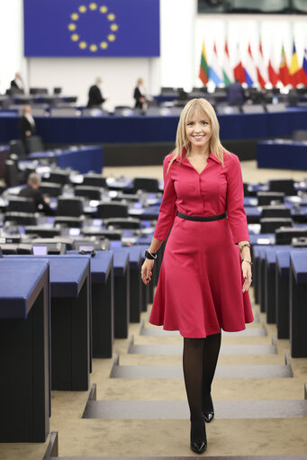 Fotografia 1: Silvia SARDONE in the EP in Strasbourg