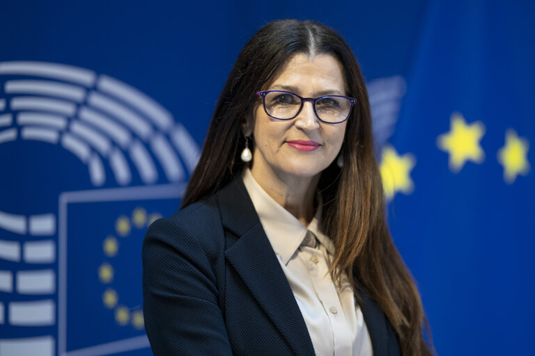 Valokuva 14: Romana JERKOVIC in the EP in Strasbourg