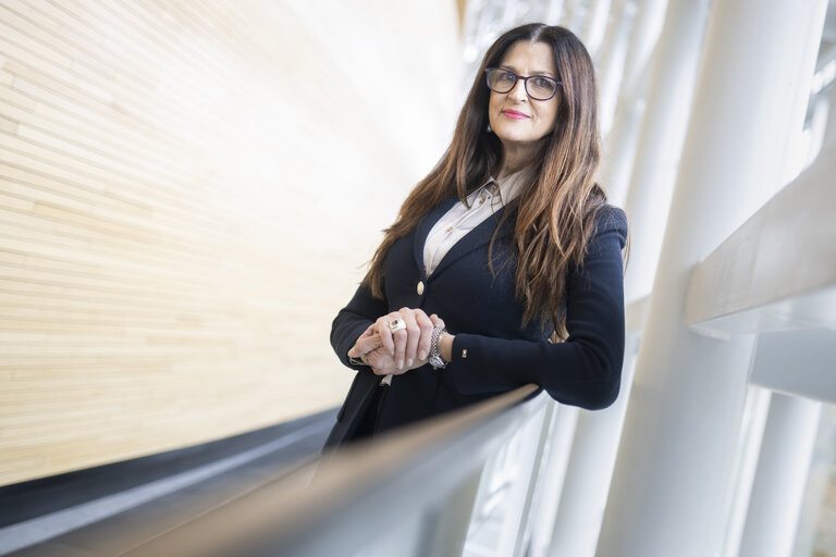 Fotogrāfija 10: Romana JERKOVIC in the EP in Strasbourg