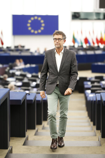 Fotografija 3: Friedrich PURNER in the EP in Strasbourg