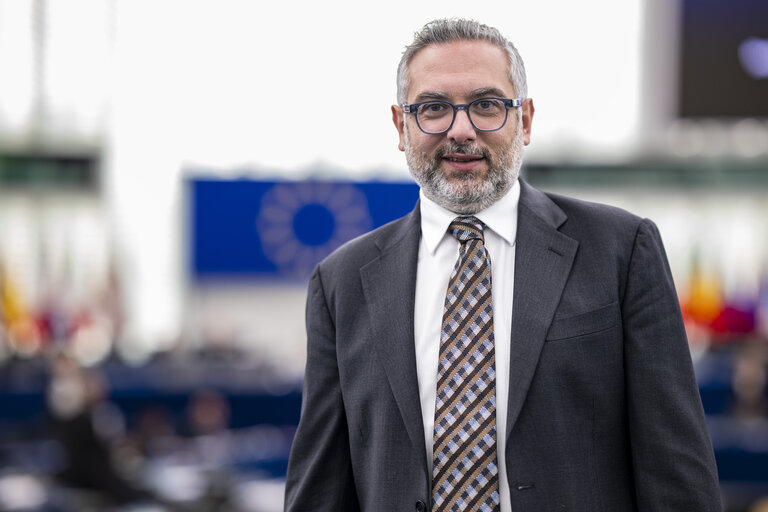 Denis NESCI in the EP in Strasbourg