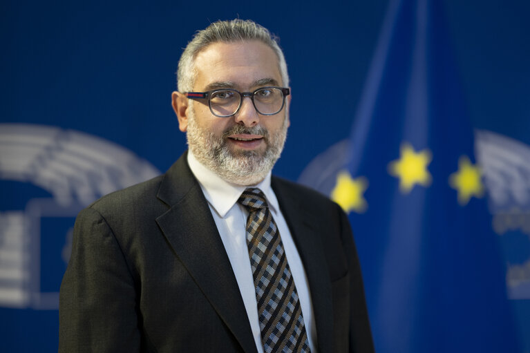 Photo 14 : Denis NESCI in the EP in Strasbourg