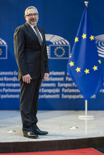 Denis NESCI in the EP in Strasbourg