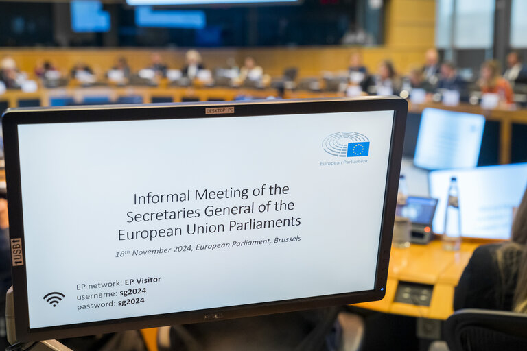 Fotagrafa 11: Informal Meeting of the Secretaries General of the European Union Parliaments