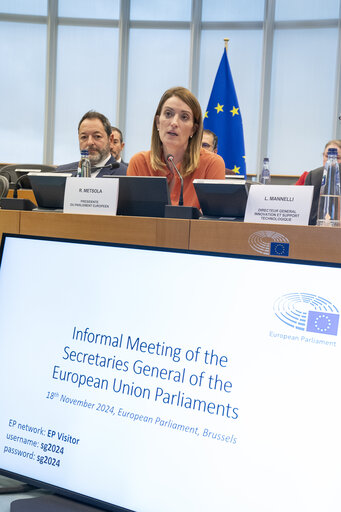 Fotagrafa 19: Informal Meeting of the Secretaries General of the European Union Parliaments