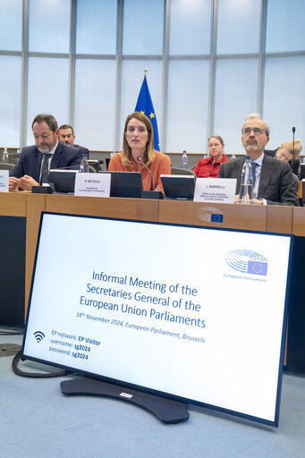 Fotagrafa 16: Informal Meeting of the Secretaries General of the European Union Parliaments