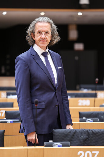 Fotó 14: Joachim STREIT in the EP in Brussels