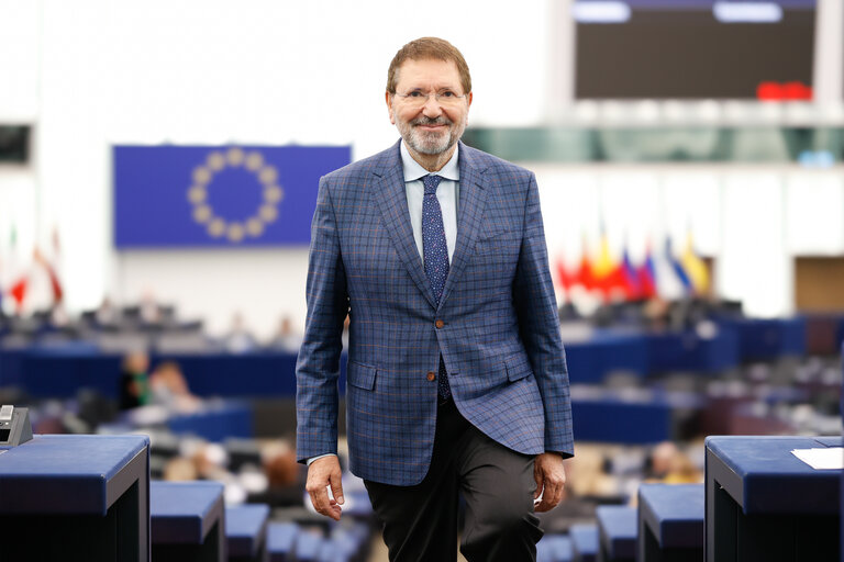 Ignazio MARINO in the EP in Strasbourg