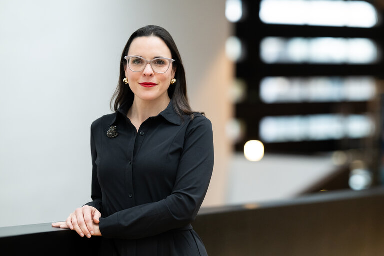 Fotogrāfija 1: Raquel GARCIA HERMIDA-VAN DER WALLE in the EP in Strasbourg