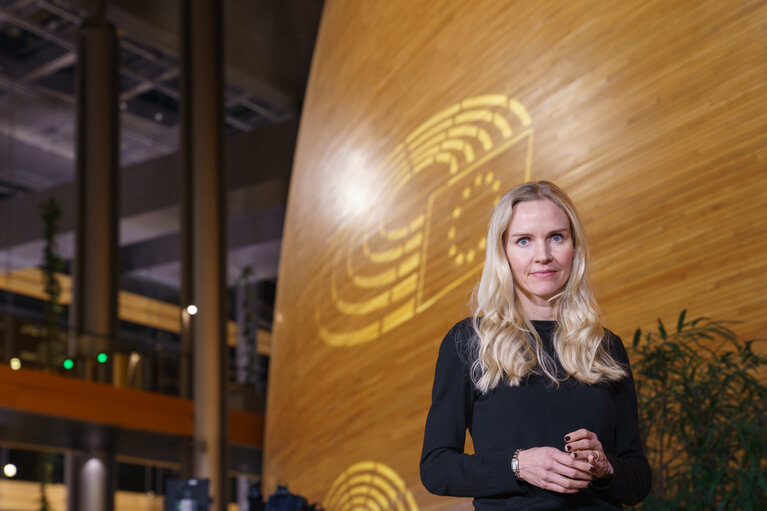 Valokuva 7: Aura SALLA  in the EP in Strasbourg