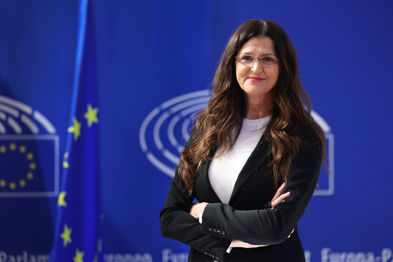 Romana JERKOVIC in the EP in Strasbourg