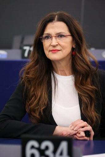 Valokuva 12: Romana JERKOVIC in the EP in Strasbourg